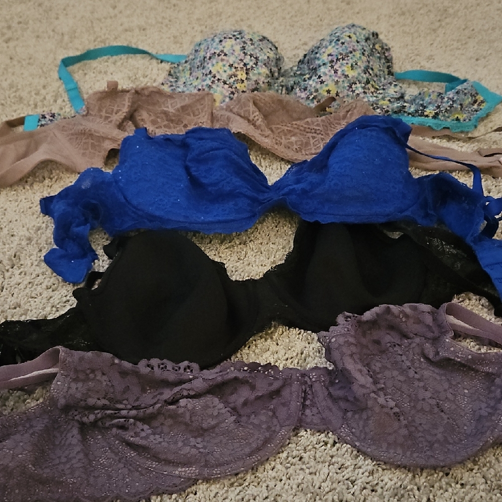 Women’s Lace Bra in Blue, Black, Purple, Taupe, Multicolor - Victoria Secret.